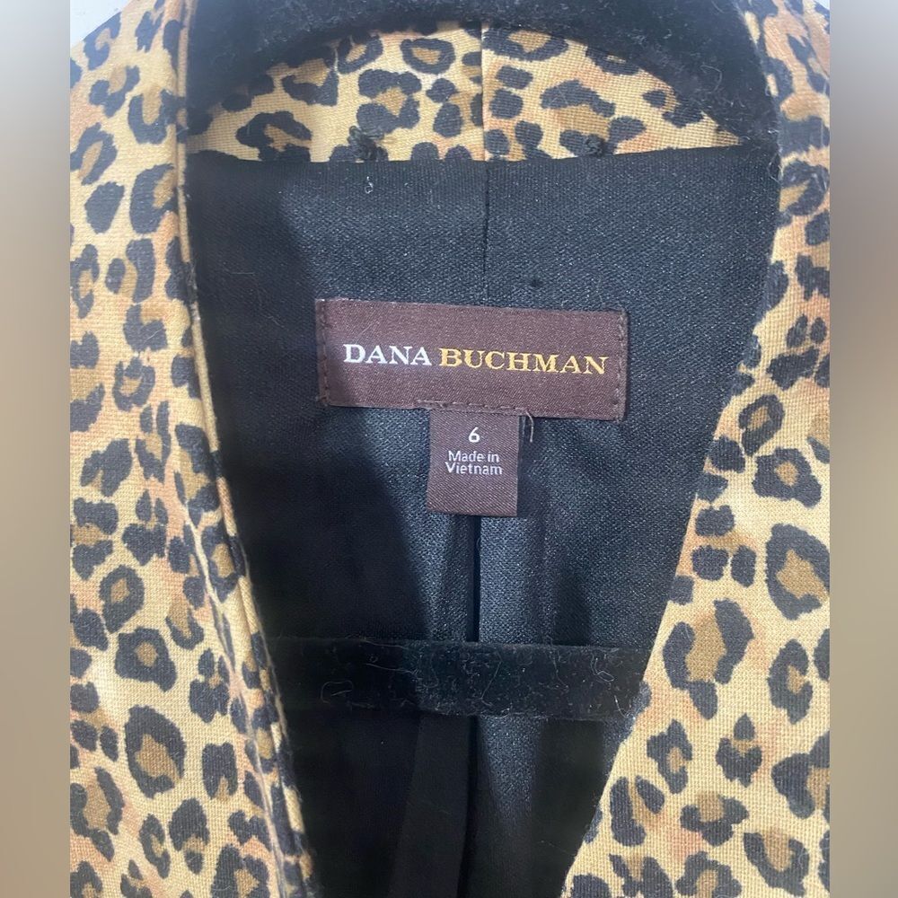 Leopard Print Blazer - image 3